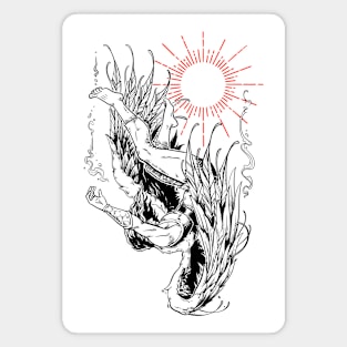 Icarus: Skyward Ascent Illustration Magnet